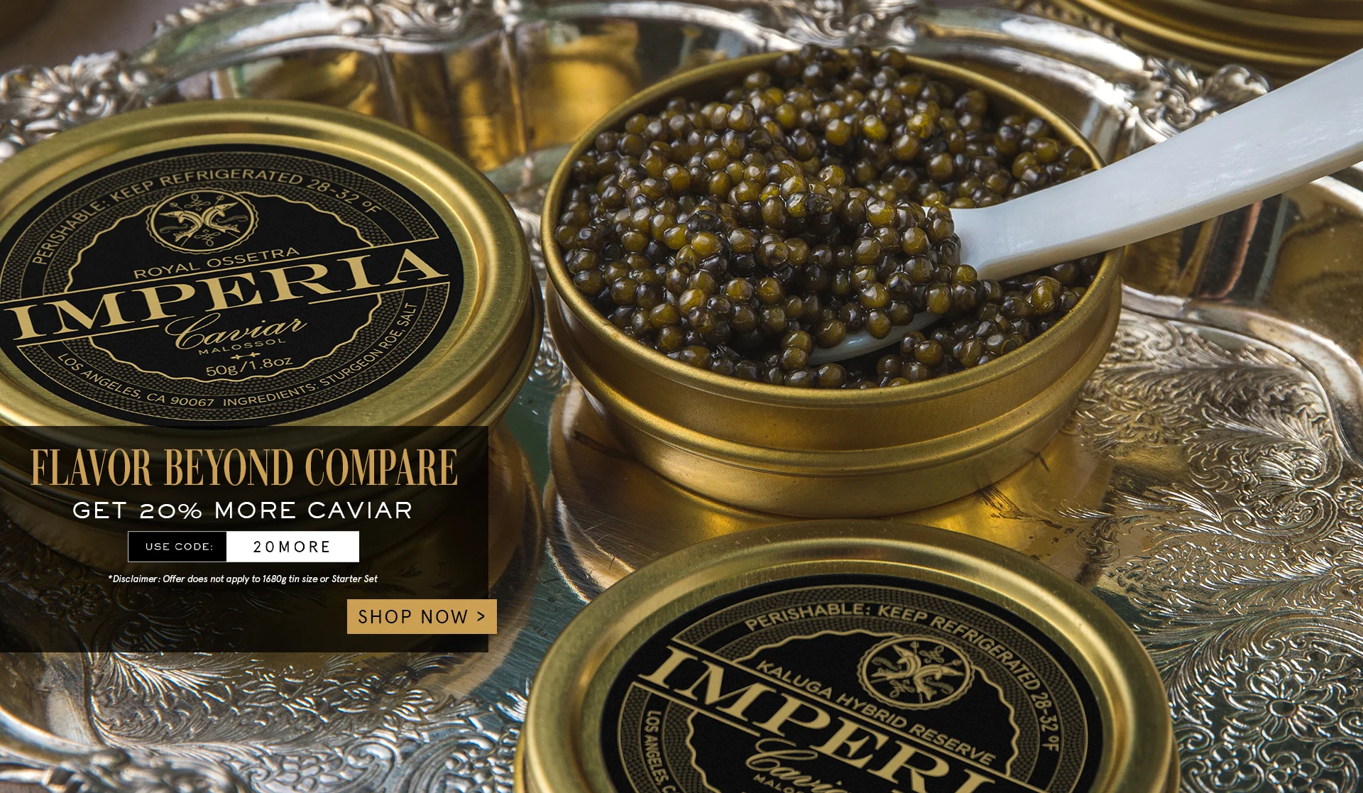 Exquisite Caviar, Uncompromising Value
